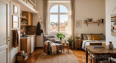 BILOCALE con SPESE COMPRESE- ACILIA