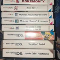 Lotto giochi 3ds e ds
