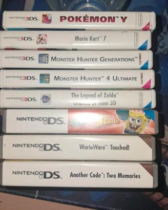 Lotto giochi 3ds e ds