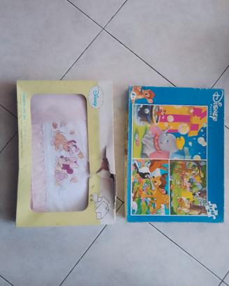 Disney set culla e puzzle 