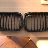 Griglie anteriori carbonio serie 3 e46 (anche m3)