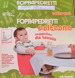 FOPPAPEDRETTI SEGGIOLINO DA TAVOLO