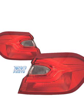 FANALI FORD FIESTA 17- ROSSO BIANCO