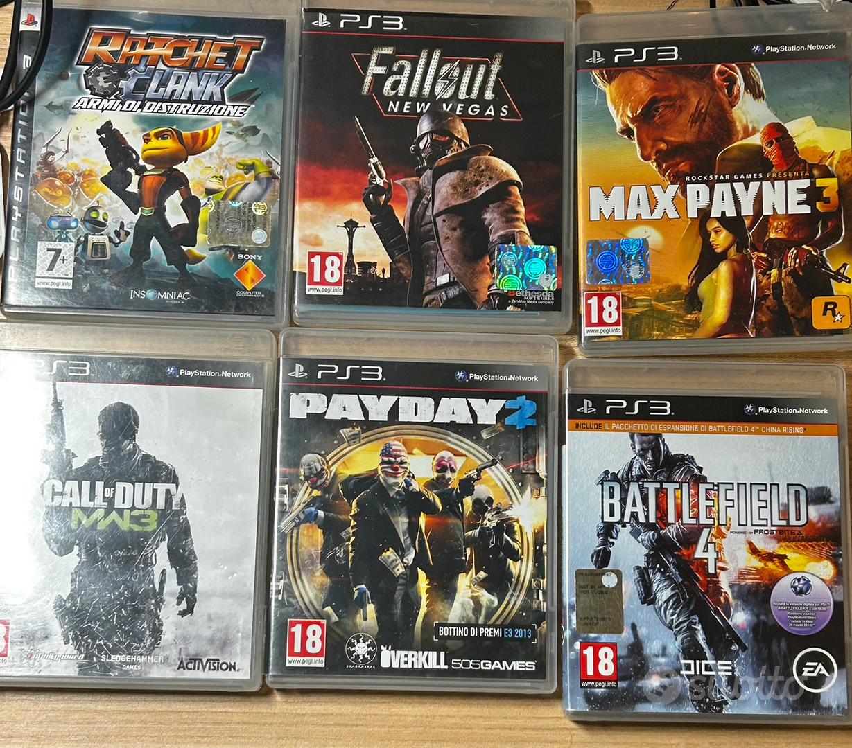 Lotto Di Giochi PS3 - Uno O Più Titoli, Inclusi Batman: Arkham City, NTSC, Manuali Inclusi