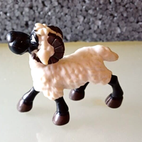 Nature World Funny Animals Farm montone gomma pvc