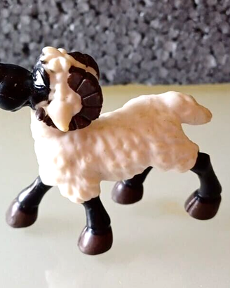 Nature World Funny Animals Farm montone gomma pvc
