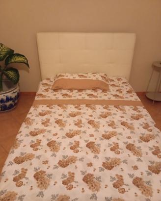 letto contenitore una piazza e mezzo ,no materasso