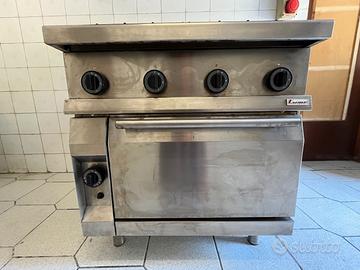 fornello a gas + cappa