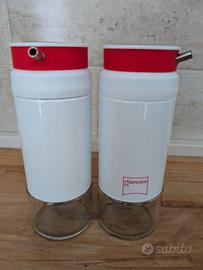 Set Oliera Acetiera Giannini - Rosso Bianco