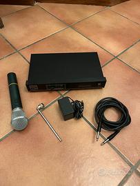 microfono wireless con ricevitore