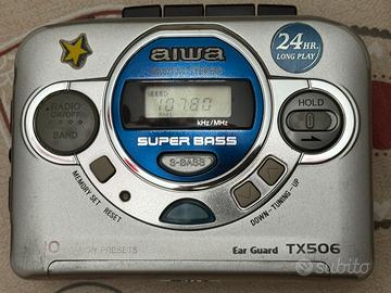 Aiwa TX506 completo, radio e cassette vintage