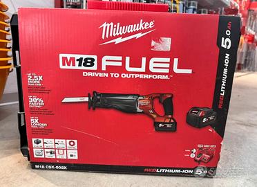SEGA MILWAUKEE M18 FUEL KIT +2 batterie+caricatore