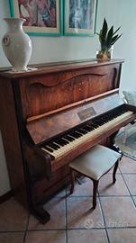 pianoforte verticale antico Bechstein & Langfenn