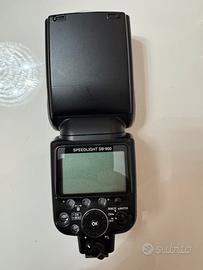 Flash Nikon SB-900 con custodia e imballo original