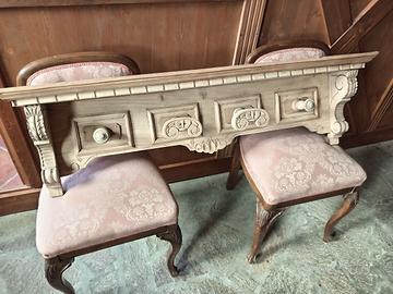 PORTA ABITI IN LEGNO RUSTICO