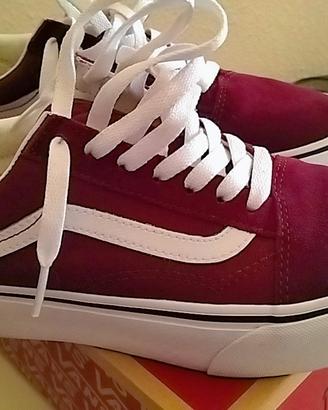 Vans platform bordeaux 