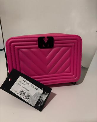 Borsa Marc Ellis "Flat Maya" - Fucsia Shock / Nero