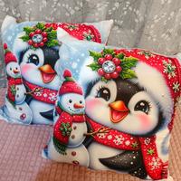 coppia cuscini natale 