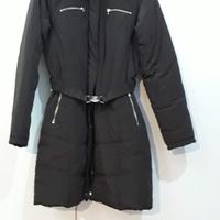 Giaccone imbottito marrone scuro