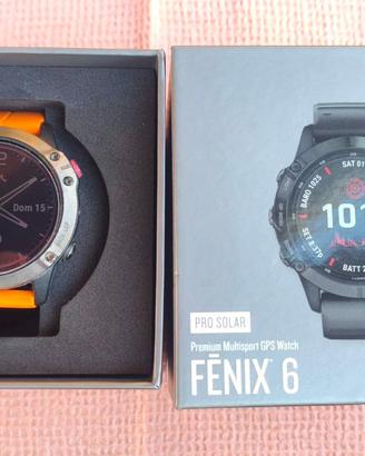 Orologio Gps Garmin Fenix 6 Pro Solar mm.47