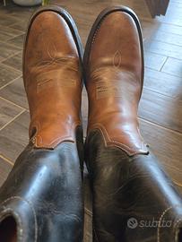 stivali monta americana western Barkley & Co.