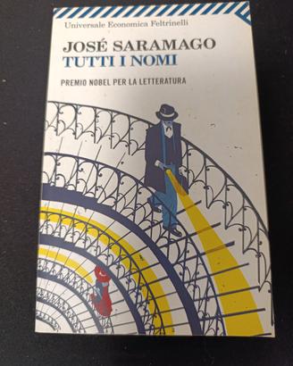 Libro di Josè Saramago "Tutti i nomi" anno 1997