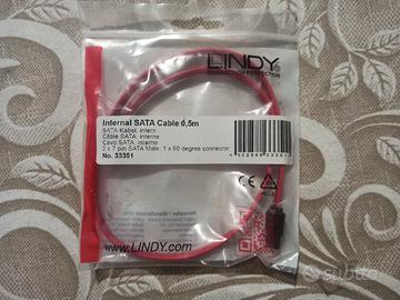cavo sata LINDY 33324 SATA Cable,Red, 0.5m