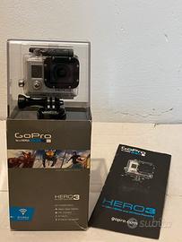 Gopro Hero 3 Silver Edition come nuova