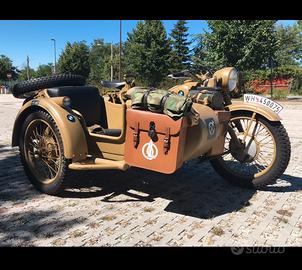 Sidecar BMW R71 ww2