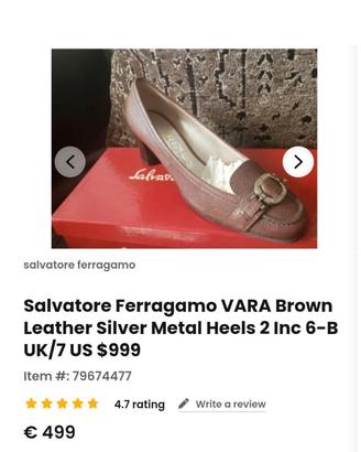 Scarpe Salvatore Ferragamo donna