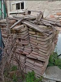 Rare Tavelle vecchie a mano dimensioni 20x40 18x36