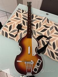 Chitarra Basso Beatles Rock Band PS3 PS4 Höfner
