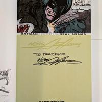 BATMAN illustrato da NEAL ADAMS , n.1 autografato