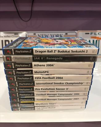 Lotto 11 giochi ps2