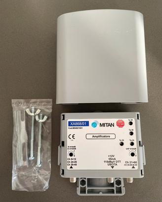 Amplificatore segnale TV da palo Mitan