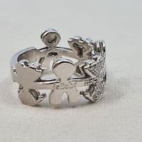 Anello Le Bebè in Oro e soggetti Pavè Diamanti