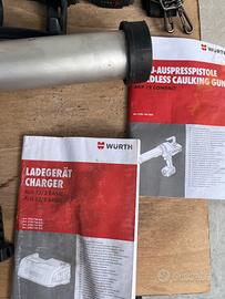 Pistola estrusione a batteria " AKP 12 compact "