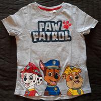 T-shirt Paw Patrol taglia 5 anni