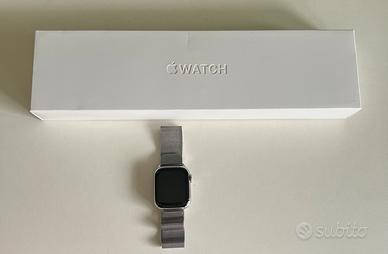 Apple Watch 7 GPS+ cellular in acciaio inox 41 mm