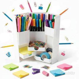 Organizer pieghevole per scrivania, bagno, trucchi