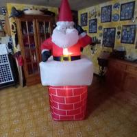 babbo natale da esterno