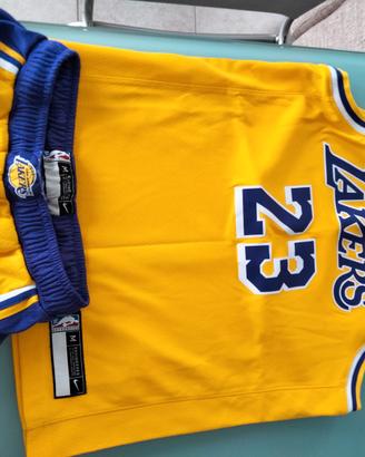 Completo basket bambino anni 12 LA LeBron Swingman