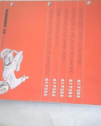 CATALOGO PARTI DI RICAMBIO RUNNER POGGIALI GILERA 