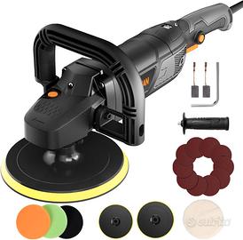 Lucidatrice Tampone Doppia Azione Elettrica Filo