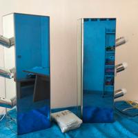 Mobiletti Bagno Vintage vetro anni 70 Lupi Antonio