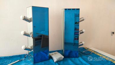 Mobiletti Bagno Vintage vetro anni 70 Lupi Antonio