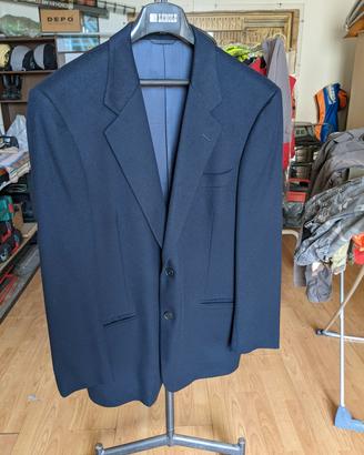 Giacca Blazer uomo blu scuro Lana e cashmere 