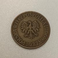 Moneta 1977 Polonia 5 Zlotich