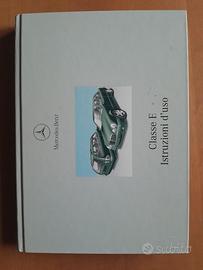 Libro uso manutenzione originale Mercedes Classe E