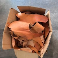 Cuoio grezzo, ritagli da lavorazione